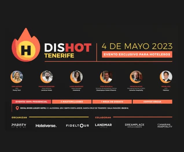 DISHOT aterriza en Tenerife