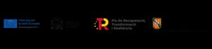 Finançat per la Unió Europea NextGenerationEU · Ministerio de Industria y Turismo · Pla de Recuperació, Transformació i Resiliència · Generalitat de Catalunya, Conselleria de Turisme, Cultura i Esports